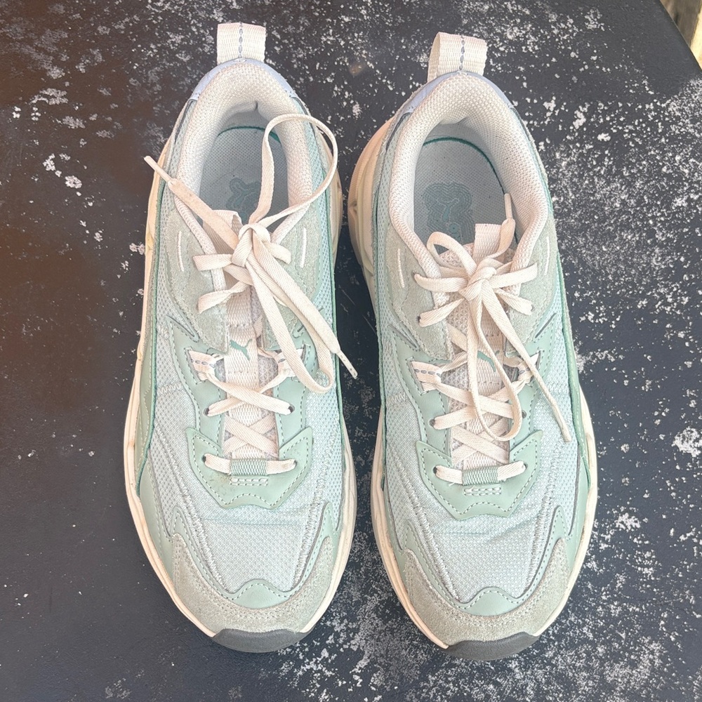 Puma Nitro Infuser Light Turquoise/Blue/White Sneakers Size 39/US 8.5 - Picture 3 of 7